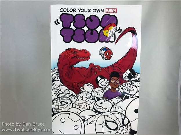Disney Tsum Tsum Marvel Coloring Book, A Review